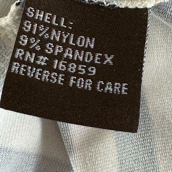 J. McLaughlin Dress Womens Sz S catalina cloth Shift Striped light Nylon Blend - Picture 8 of 9